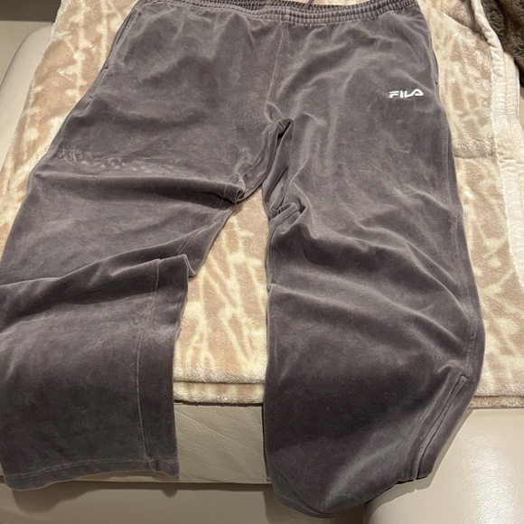 Fila Other - Fila Gray Velour Pants